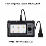 AC DC Power Adapter Wall Charger for Topdon ArtiDiag 500S AD500S